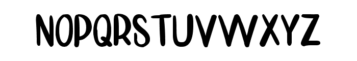 TINNY HURRY Font LOWERCASE