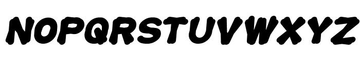 TORTOISE Bold Italic Font UPPERCASE