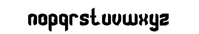 TOY SOLDIER Font LOWERCASE