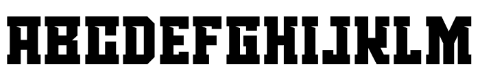 TRABASH-SPORT Font LOWERCASE