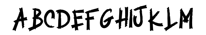 TRANDING BATTLE Font LOWERCASE