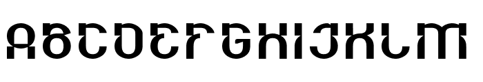 TRANSPARENT-Light Font UPPERCASE