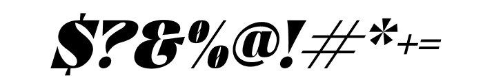 TRELINK Italic Font OTHER CHARS