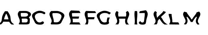 TRIOMATRIC FONT Font UPPERCASE