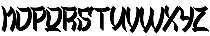 TSUGYONO Font UPPERCASE