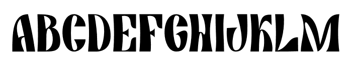 TUVORAK Font UPPERCASE