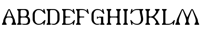 TWILIGHT ZONE-Light Font UPPERCASE