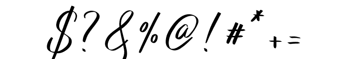 TXCD Calligraphy Font OTHER CHARS