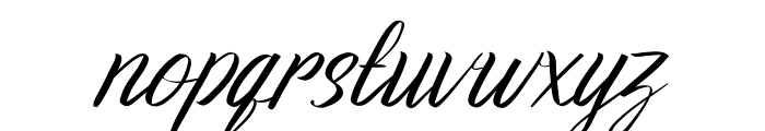 TXCD Calligraphy Font LOWERCASE