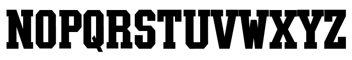 TXCD Collegiate Regular Font LOWERCASE