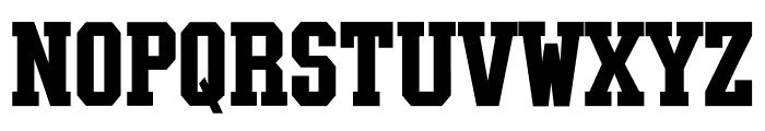 TXCD Collegiate Font LOWERCASE