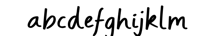 TXCD Freehand Regular Font LOWERCASE