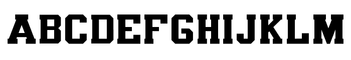 TXCD Varsity Regular Font LOWERCASE