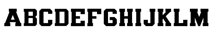 TXCD Varsity Font LOWERCASE