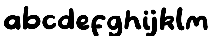 TXCDBobatea Regular Font LOWERCASE