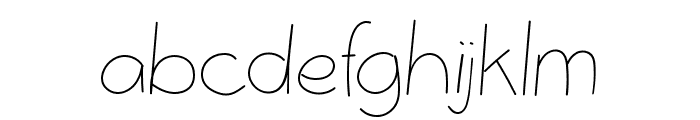 TXCDHandwriting Regular Font LOWERCASE