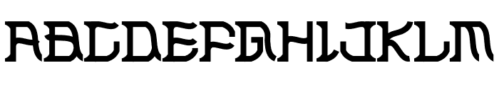 TYRANA Font LOWERCASE