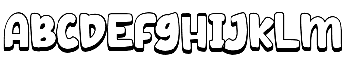 Tabby-Shadow Font UPPERCASE