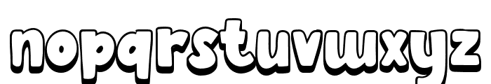 Tabby-Shadow Font LOWERCASE