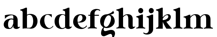 Tabernae Montana Serif Font LOWERCASE