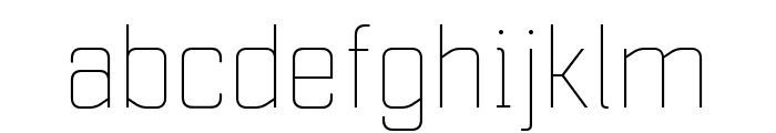 Tabia Light Font LOWERCASE