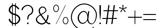 Tabner-Regular Font OTHER CHARS