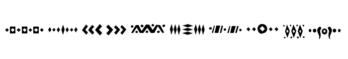 TabuFont-Symbols Font OTHER CHARS