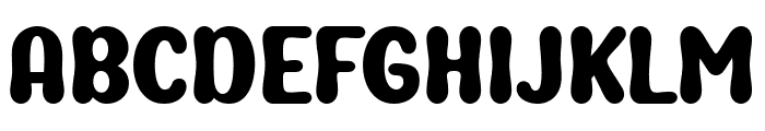 Tackto Bread Font UPPERCASE