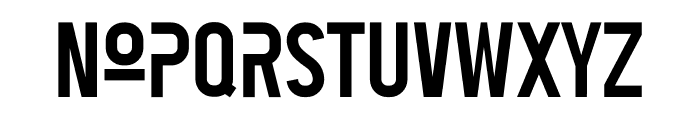 Tactico Grunge Font LOWERCASE