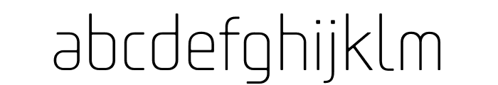 Tadao-Light Font LOWERCASE