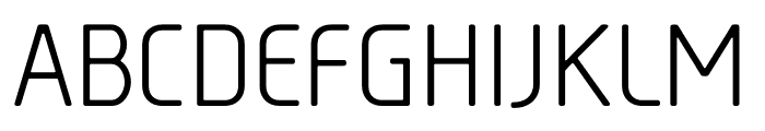 Tadao-Regular Font UPPERCASE
