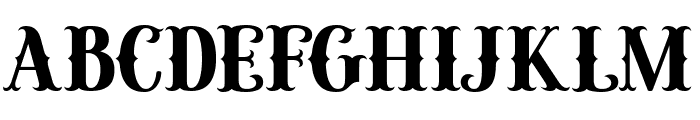 Tafgo Font LOWERCASE