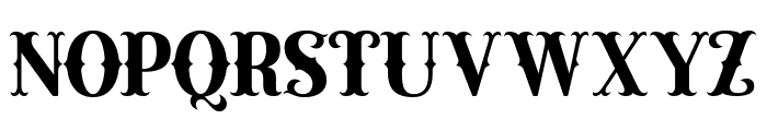 Tafgo Font LOWERCASE