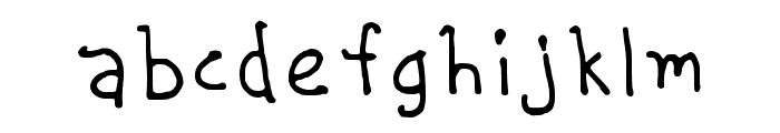 Tagline Regular Font LOWERCASE