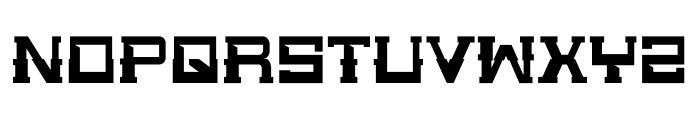 Tagtrus Font LOWERCASE