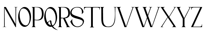 Tahillia-Regular Font UPPERCASE