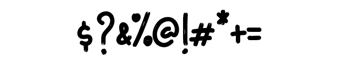 Tahuwalik Regular Font OTHER CHARS
