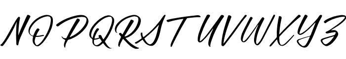 Takaria Regular Font UPPERCASE