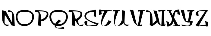 Takashimura ExtraBold Font UPPERCASE