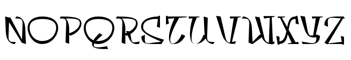 Takashimura Medium Font UPPERCASE