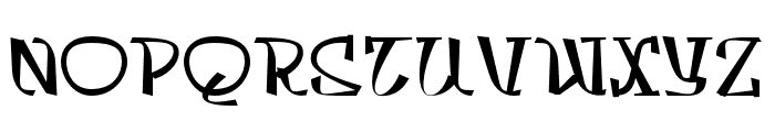 Takashimura UltraBold Font UPPERCASE