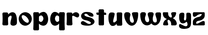 Takisu-Regular Font LOWERCASE