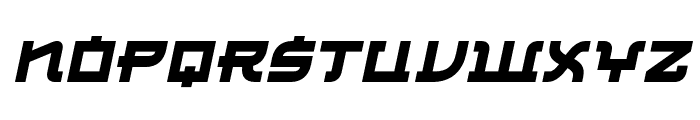 Takisumo Italic Font LOWERCASE