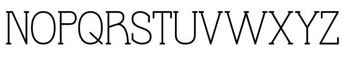 Talented Student Font UPPERCASE