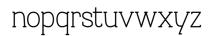 Talented Student Font LOWERCASE