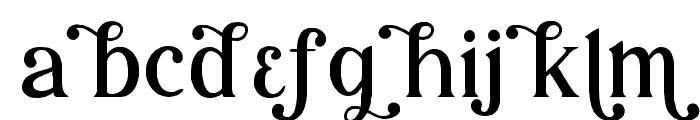 Tales of Life Font - Swirly Font LOWERCASE