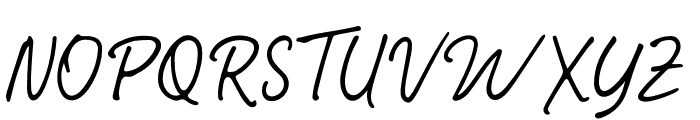 TalesianSignature Font UPPERCASE