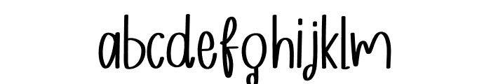 TallTeddy Font LOWERCASE