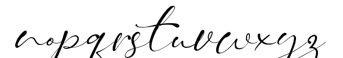 Tallisa-Regular Font LOWERCASE