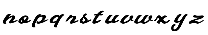 Talmano Italic Regular Font LOWERCASE